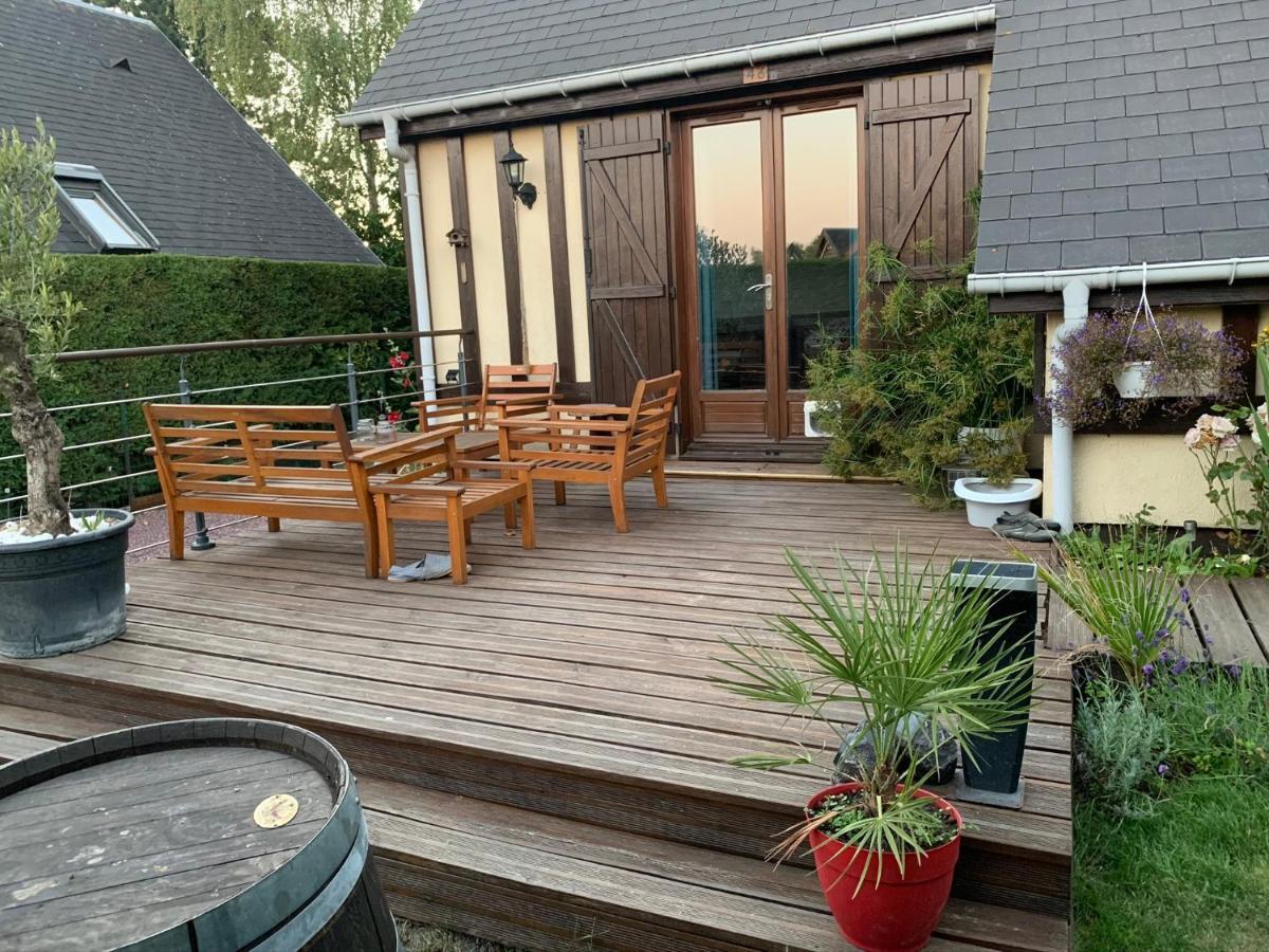 Le Chalet Normand Мервіль-Франсвіль-Плаж Екстер'єр фото